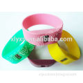 China supplier rubber sport wristband